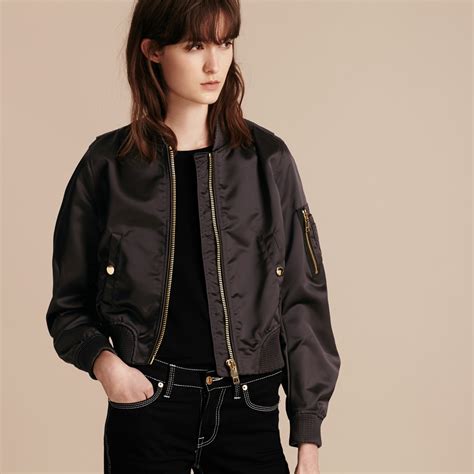 vintage burberry womens bomber jacket|burberry jacket women sale.